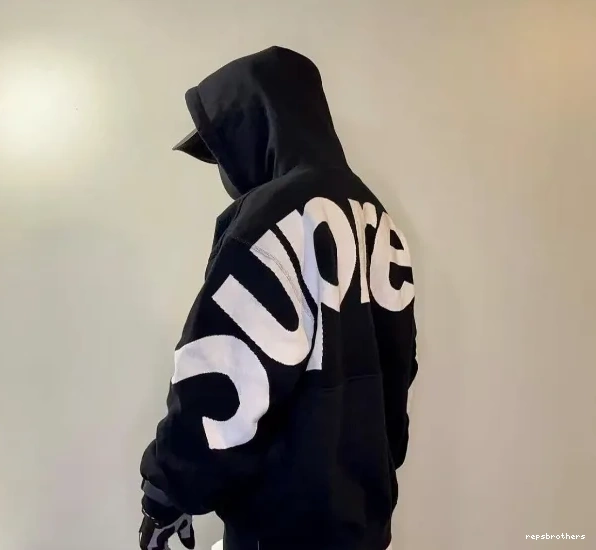 Black M XL LOGO JACQUARD Back L Big BIG Grey SWEATSHIRT Sweatshirt S LOGO HOODED Hoodie 0612